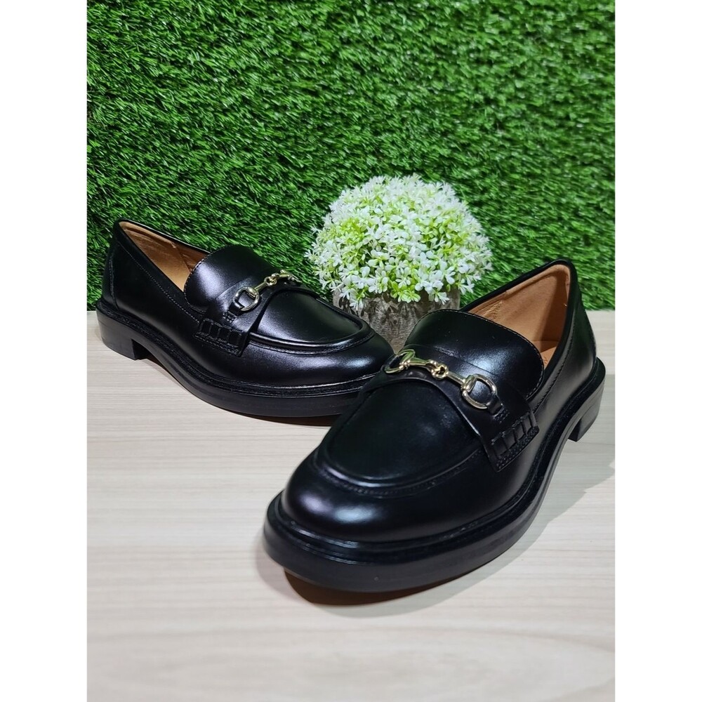 Madewell The Vernon Bit Hardware Loafers True Black - US Women's 7.5 NEW